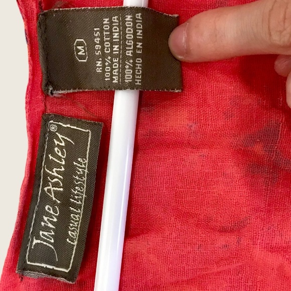 Jane Ashley Floral Multi-Pattern Bohemian Bright Ruffle Vneck Midi Beach Dress - Picture 5 of 5